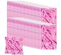 50Pcs Kpop Perlado Lustre Violeta Bolsas Regalo Con Asas, Kpop Tema Caramelos Dulces para Chicas Música Concierto Cumpleaños Fiesta Suministros Decoraciones