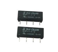 50Pcs/lot PAN Chang Relay SIP-1A12 DC12V Miniature 4 pin Single in-line Normally Open Industrial Electrical Relays