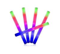 50pcs Multi-Color LED Light Foam Sticks Multi-purpose Flashing Light for Christmas Raves