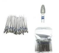 50pcs Nail Cutter Drill Bit Spherical Nail Drill Bits Nail File Bits for Gel Nails Cuticles Manicure Dead Skin Removal Nail Polishing Grinding Head Accessory (Model 5)