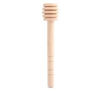 50pcs Palillos de Miel de Madera, Mini Mermelada Tarro Agitador Palillo Dispensador Recolección Barra Varilla Agitadora para Miel Tarro (10cm)