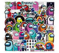 (50pcs)Paquete de 100 pegatinas nuevas Among Us bomba hágalo usted mismo impostor equipo conjunto calcomanía de juego calidad