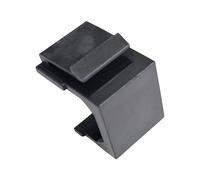 50pcs RJ45 Jack Inserts Blank Modules for Wall Plates Patch Panels Home Network Setup Black
