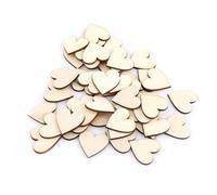50PCS Small Wooden Blank Heart for Crafting,Unfinished Blank Wooden Heart Shaped Slices Discs for Card Making,Embellishments,Scrap Booking,Decoupage,Sign Making(40mm/1.57) (25mm)