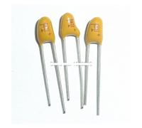 50pcs Tantalum capacitor 0.22uF 35V 35V0.22uF DIP Radial Capacitance Meters