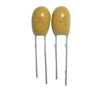 50pcs Tantalum capacitor 2.2uF 50V 225 50V2.2uF DIP Radial Capacitance Meters