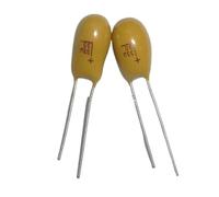 50pcs Tantalum capacitor 33uF 35V 336 35V33uF DIP Radial Capacitance Meters