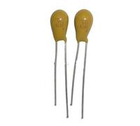 50pcs Tantalum capacitor 4.7uF 35V 475 35V4.7uF DIP Radial Capacitance Meters