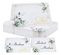 50pcs Tarjeta de Mesa Schön, dass du da bist Aleman