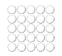 50PCS Universal Steering Wheel Covers - Non Woven Fabric 40cm Protectors with Elastic Fit Dustproof Design For Cars Scratch Wear Prevention - Interior Maintenance Supply - Bulk Pack