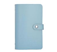 50Pocket Leather Money Holder Banknotes Collecting Holder Paper Storage Book Organizers Album For Collector Financial Organizers