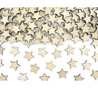 50Pz Estrella Stellina de Madera 2x2 cm Decoración Detalle