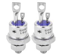 50RIA120 SCR Thyristor 50A 1200V | 2 - Pack Screw Type Silicon Controlled Rectifier for Motor Control / Electrical Supply / Phase Control | High Efficiency, Extended Service Life