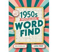 50's Nostalgia Word Find