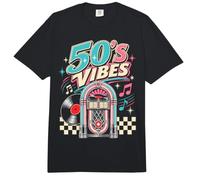 50s Retro Vintage Fifties Rock and Roll Sock Hop Nostalgia Comfort Colors Adult Heavyweight T-Shirt