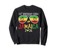 50th Birthday Crew Jamaica 2026 50 Years Old Bday Party Trip Sudadera