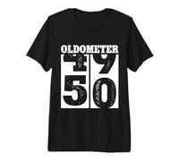 50th Birthday Gifts Oldometer 49-50 Men Women Funny Vintage Camiseta Premium
