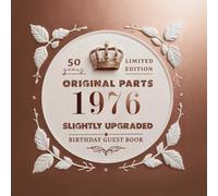50th Birthday Guest Book Rose Gold- Limited Edition - Slightly Upgraded & Totally Legendary