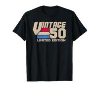 50th Birthday Vintage 50 Year Old Est 1975 Limited Edition Camiseta