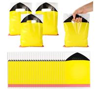 50uds Bolsas de Regalo Vuelta Cole, Plástico con Forma de Lápiz Ideales para Profesores Estudiantes y Actividades del Campus