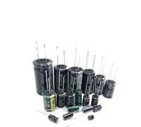 50V 1uf 4.7uf 10uf 47uf 100uf 220uf 470u 3300uf 4700uf 6800uf condensador electrolítico de aluminio(50v 4.7uf 100pcs)
