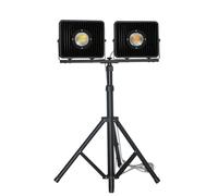 50W Car Detailing Tools Luz De Inspección Lámpara De Acabado De Pintura De Coches Luz Amarilla / Blanca Escanear Remolino Luces De Trabajo Multifunción Para Reparación De Auto(Color:Amarillo + Blanco)