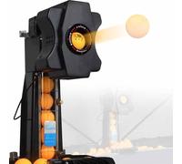 50W MáQuina De Entrenamiento De Ping-Pong, Robot AutomáTico De Tenis De Mesa con Bolas De Diferentes Efectos De 4-40 M/S, con Red De Reciclaje, para Entrenamiento De PráCtica