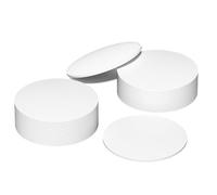 50x NFC Tags Tarjeta NFC Natg215,Tarjetas de identificación,Blanco Redondas Etiqueta Tarjeta NFC 215 NFC Tarjetas Regrabables,Compatibles con para Todos los Dispositivos Habilitados NFC