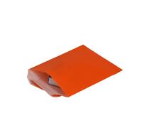 50x Saquitos de Papel Kraft Naranja 8x13cm - Sobres para Guardar Dulces, Hierbas, Semillas, Chucherías y Objetos Pequeños - Ideal para Regalos de Cumpleaños, Recuerdos de Boda