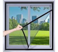 50x70cm Mosquitera Puerta, Mosquitera para La Ventana, Cortina de Ventana para Prevenir Mosquitos y Insectos, Se Cierra Automáticamente es Fácil de Instalar