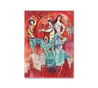 50x70cm Sin Marco Marc Chagall Poster Abstract Figures Wall Art Marc Chagall Prints Marc Chagall Painting Canvas Home Decor Wall Art