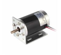 50ZYT-78R DC 12V 24V imán permanente Motor de cepillo de alta velocidad 1 Uds(Motor with bracket,4000rpm,12V)