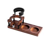 51/53/54/58mm madera café Tamper Mat estación soporte portafiltro filtro pantalla Espresso apisonamiento estante de almacenamiento Barista Para Portafiltro(Rectangle)