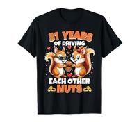 51 aniversario de bodas 51 años volviéndose locos Camiseta
