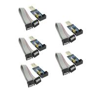 51 Microcontrolador USBISP Programador fiable Descargador con velocidad rápida y protección contra sobrecorriente AVR USBASP