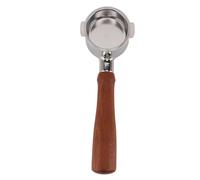 51 mm 2 orejas Portafilter de acero inoxidable Manija de madera de acero Portafiltro de café para Coffee Machine Reemplazo