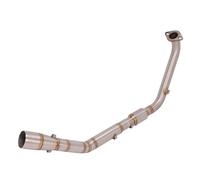 51 Mm para Yamaha YZFR15 YZF R15 R125 R 15 125 2020 201 2022 203 2024 Tubo De Enlace Delantero Escape Motocicleta Silenciador Conexión Catalizador