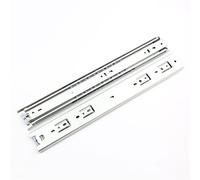 51 Rieles Deslizantes Industriales Anchos Y Engrosados para Trabajo Pesado De Bolas Acero Tres Secciones 2 Piezas(51heavyduty24inches600mm)