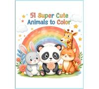 51 Super cute animals to color