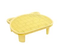 51 x 40,5 x 15 cm, escalera para gatos de hasta 15 kg, rampa de inodoro de polipropileno con compartimento de almacenamiento integrado, pedal de filtro de arena para gatos con pies de goma