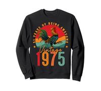 51 Year Old Chicken Vintage 1975 Farmer 51st Birthday Party Sudadera