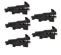 510 interruptores de gatillo para amoladora angular GA9030 GA9020 GA7030 GA7020 G18SE3, piezas de grado profesional con agarre ergonómico y función de bloqueo (5 piezas)