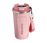 510 ml Temperature Display Tumbler - Taza lidded con Smart Temperature Reading, Multi-Use Sports Beverage Bottle for Coffee, Cold Drinks, Ideal para Kitchen, Dormitory, Outdoor Camping, Picnic
