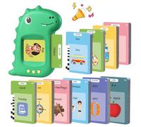 510 Palabras Tarjetas Flash Parlantes Montessori Francés Tarjetas educativas para niños Talking Flash Cards 255 Hojas de 3+ Años Juguetes educativos Regalos de cumpleaños para niños (Verde francés