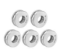 51100 Rodamiento de Bolas Axial de Empuje BEA 10X24X9 Bola 5 Uds 51100 Rodillo de Bolas de Empuje Axial Plano BEA 2Rs Piezas de Poco Ruido a Prueba de Polvo 5 * 5 * 5