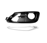 51117300739 51117293105 Embellecedor Cubierta Del Bisel De La Rejilla Del Parachoques Delantero Para F30 F31 328i 335i Sport Line IPEVMLZ(Izquierda)