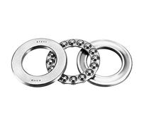 51211 Rodamientos de bolas empuje 55 mm x 90 25 Acero aleación ABEC3 Rodillo una hilera