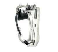 51218243615 51218243616 51228243635 51228243636 Compatible con BMW X5 Off-Road E53 Portador de manija de puerta Interior Exterior Delantero Trasero Izquierdo Derecho(Silver)