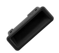 51247118158 Tapa del maletero Botón pulsador Reemplazo del interruptor de la escotilla del portón trasero para E82 E88 E90 E60 E70 X5 X6 X1 Plástico ABS negro