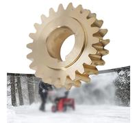 51405MA Engranaje de gusano de latón, engranaje de gusano de 22 dientes, para Craftsman 51405MA 51405 2 etapas de duelo, para lanzador de nieve Murray 536886180 536886110